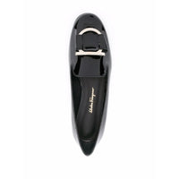 Ferragamo Gancini Bow-Embellished Loafers
