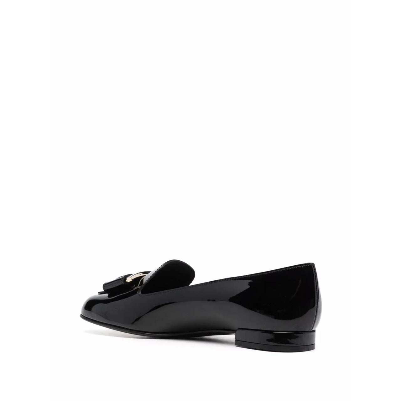 Ferragamo Gancini Bow-Embellished Loafers
