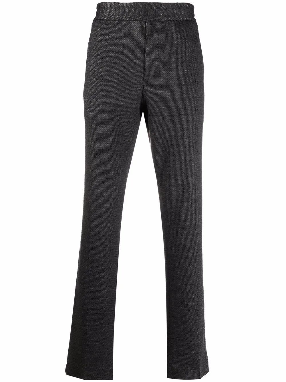 Ferragamo Elasticated-Waistband Straight-Leg Trousers