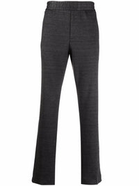 Ferragamo Elasticated-Waistband Straight-Leg Trousers