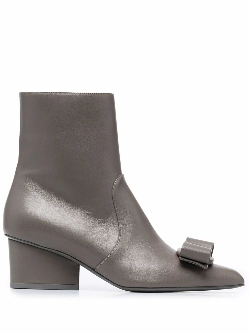 Ferragamo 50Mm Viva Bow-Detail Ankle Boots