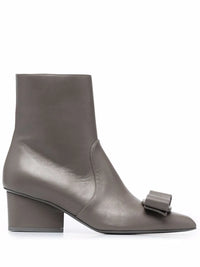 Ferragamo 50Mm Viva Bow-Detail Ankle Boots