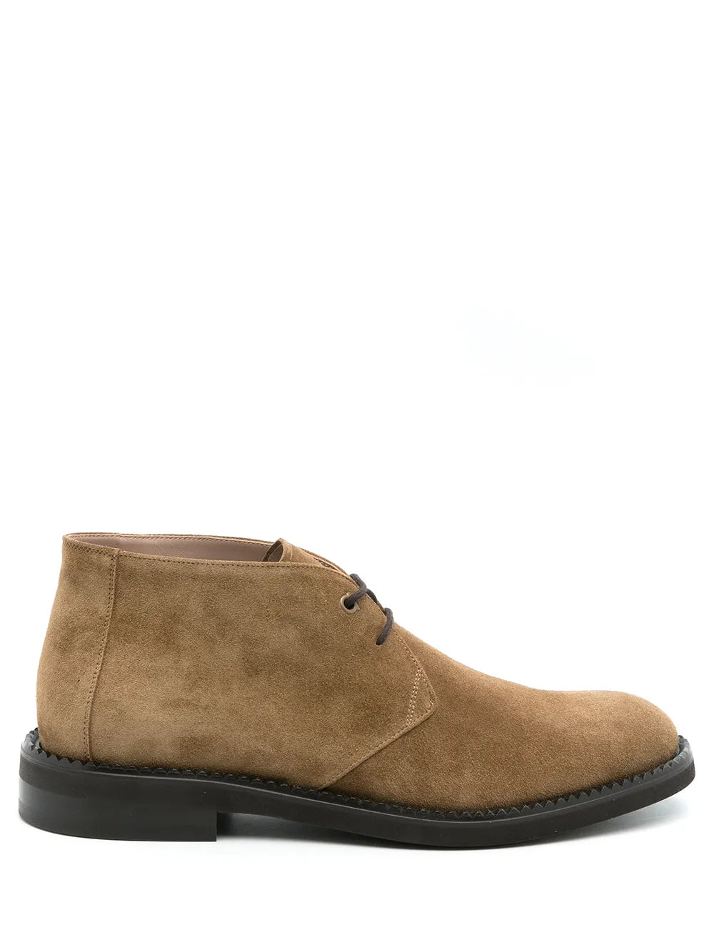 Ferragamo Flat Lace-Up Boots