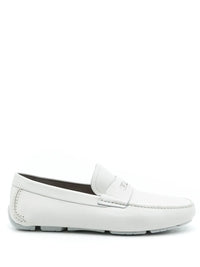 Ferragamo Penny-Slot Leather Driving Loafers