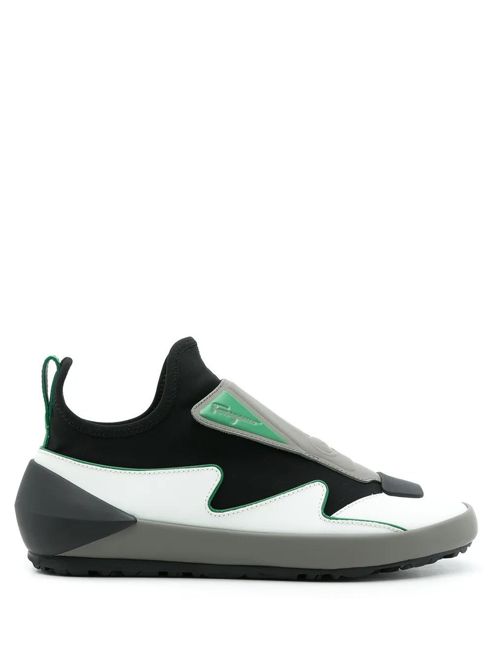 Ferragamo Colourblock Slip-On Sneakers