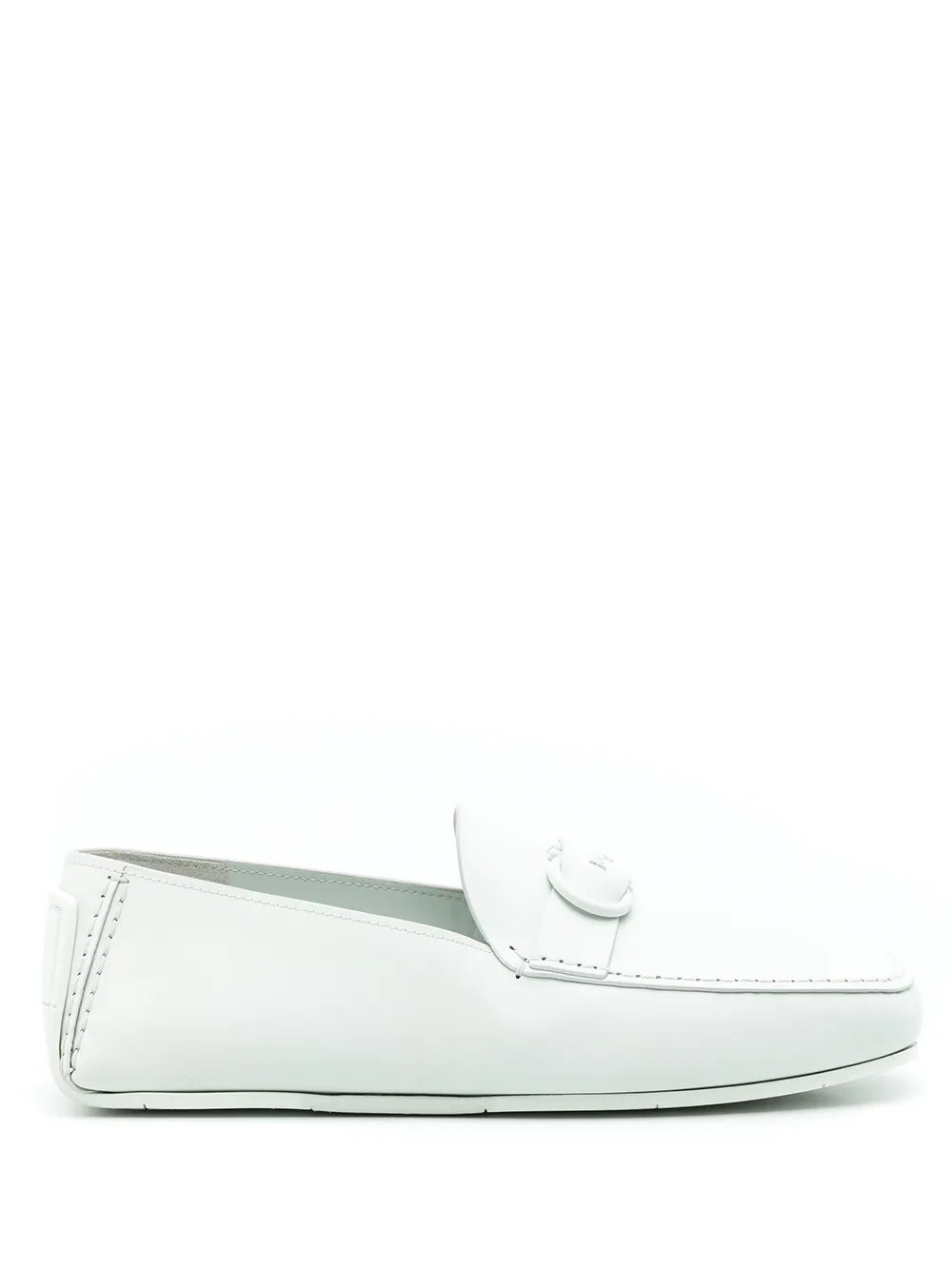 Ferragamo Gancini Calf Leather Slippers