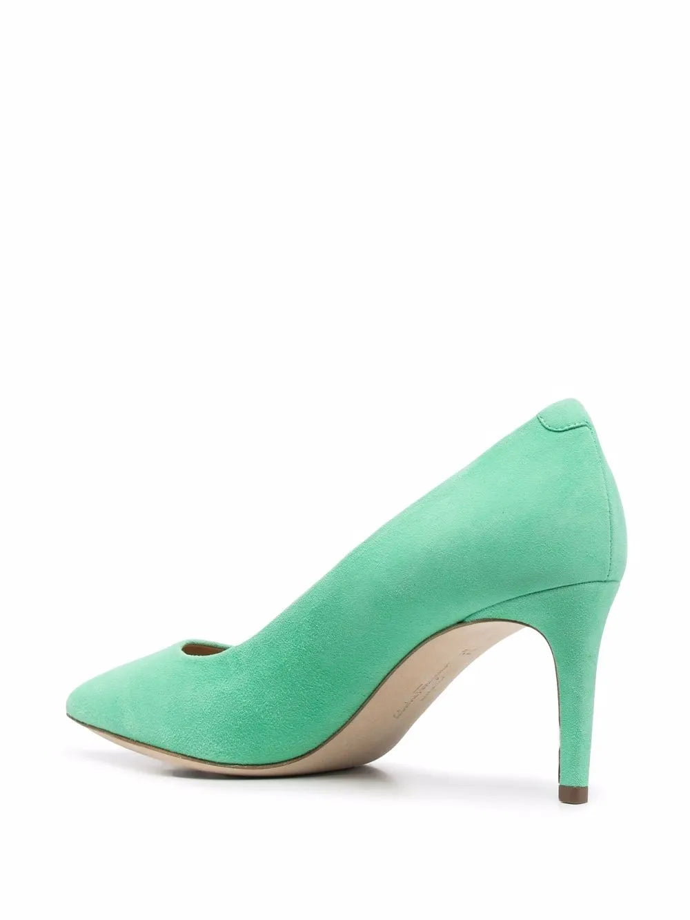 Ferragamo 70Mm Ilary Suede Pumps