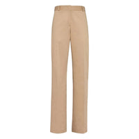 Ferragamo Straight-Leg Cotton Trousers