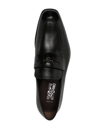 Ferragamo Tramezza Leather Penny Loafers