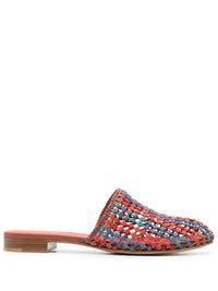 Ferragamo Ellas Mesh Flat Sandals