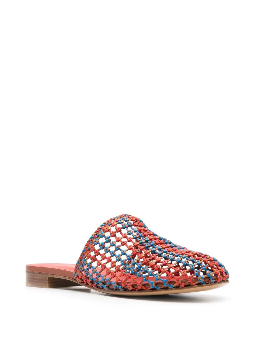Ferragamo Ellas Mesh Flat Sandals