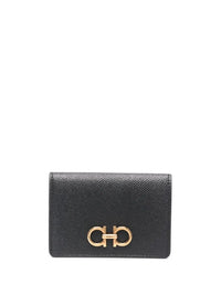 Ferragamo Logo-Plaque Wallet
