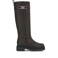 Ferragamo Vara-Chain Detail Boots