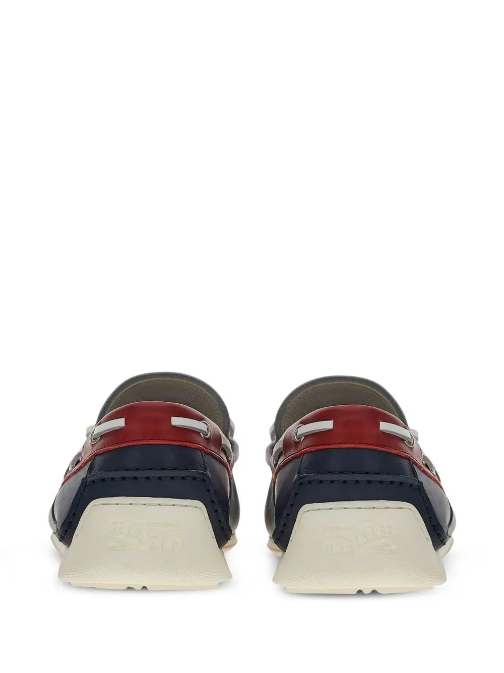 Ferragamo Colour-Block Boat Shoes