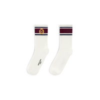 LOUIS VUITTON SS25 Mid-Calf Socks Men's White