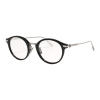 DIOR Acetate Metal Round Eyeglass Frames Men's Black
