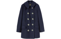 Loro Piana Coats Women's Dark Blue Mineral