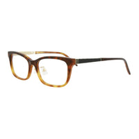 SAINT LAURENT Irregular Shape Eyeglass Frames Women's Tortoiseshell