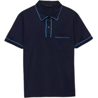 PRADA Polo Shirt Men's Dark Blue