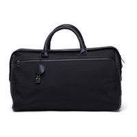 Bottega Veneta High Tech Canvas & Intrecciato Duffel Bag