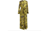 DIOR FW23 Long-Sleeved Dresses Women's Yellow