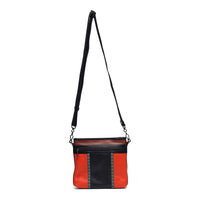 Bottega Veneta Tri Color Intrecciato Leather Crossbody Bag