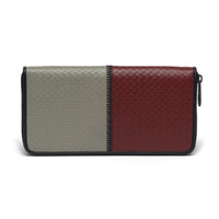 Bottega Veneta Bi-color Leather Long Wallet