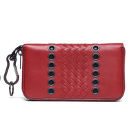 Bottega Veneta Round Zip Long Wallet