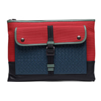 Bottega Veneta Men's Red Clutch