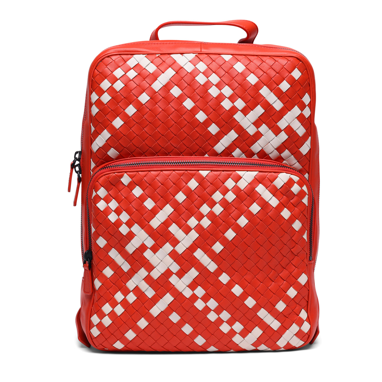 Bottega Veneta Intrecciato Woven Backpack