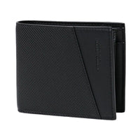 Bottega Veneta Logo Embossed Bi-fold Wallet