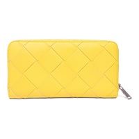 Bottega Veneta Intrecciato Leather Zip Around Wallet