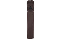 SAINT LAURENT Sleeveless Dresses Women's Chocolate