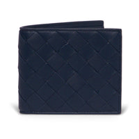 Bottega Veneta Intrecciato Woven Lambskin Wallet