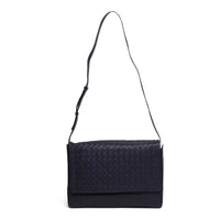 Bottega Veneta Braided Leather Messenger Bag