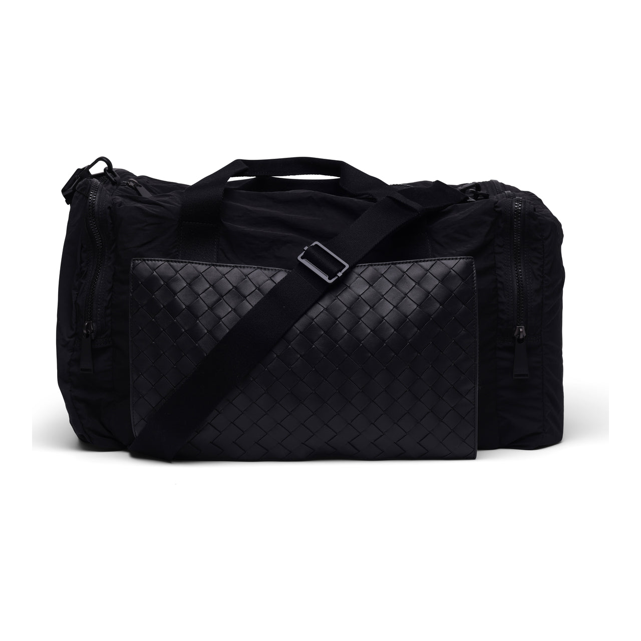 Bottega Veneta Plain Leather Outlet Boston Bags
