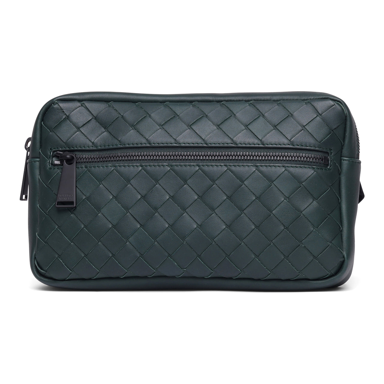 Bottega Veneta Intrecciato Woven Leather Waist Bag