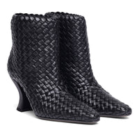 Bottega Veneta Nappa Intrecciato Ankle Boots