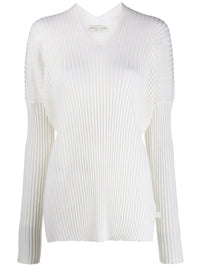 Bottega Veneta V-Neck Ribbed Jumper