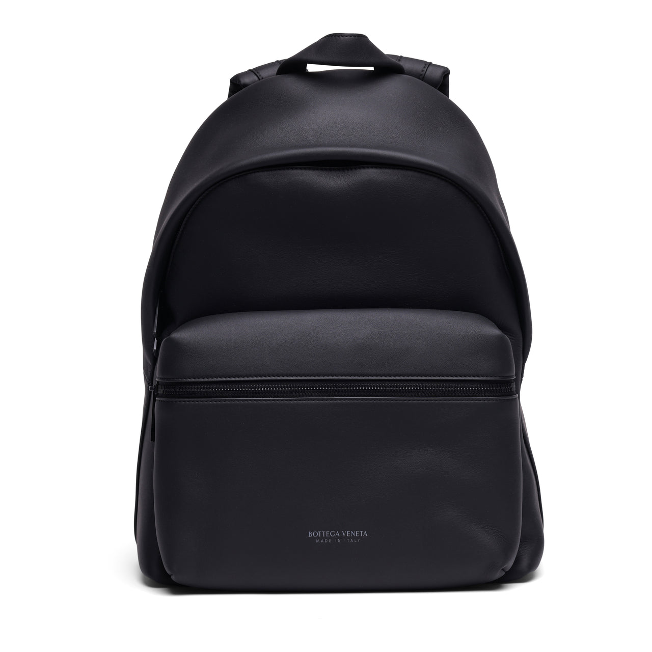 Bottega Veneta Leather Black Backpack