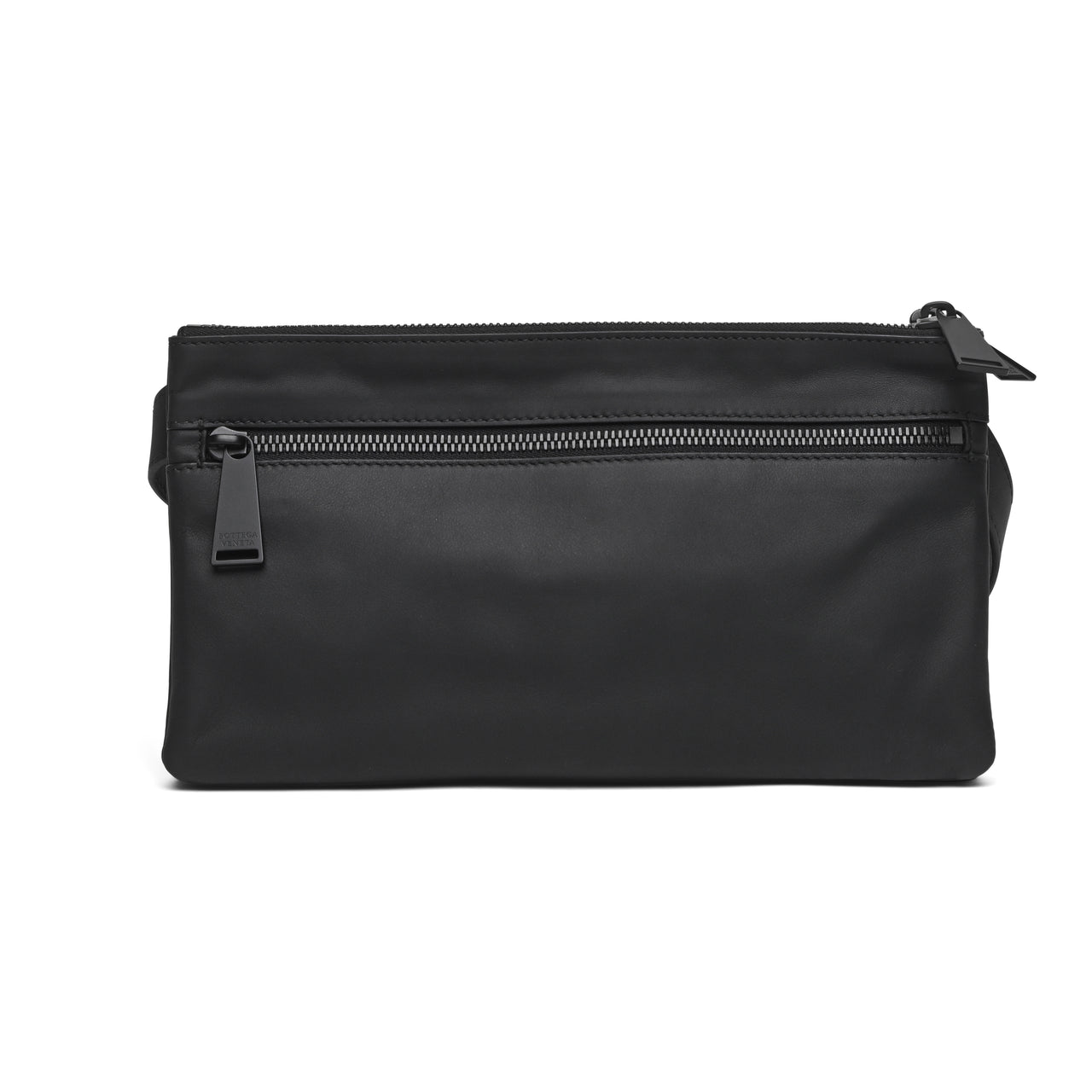 Bottega Veneta Leather Messenger Crossbody Bag