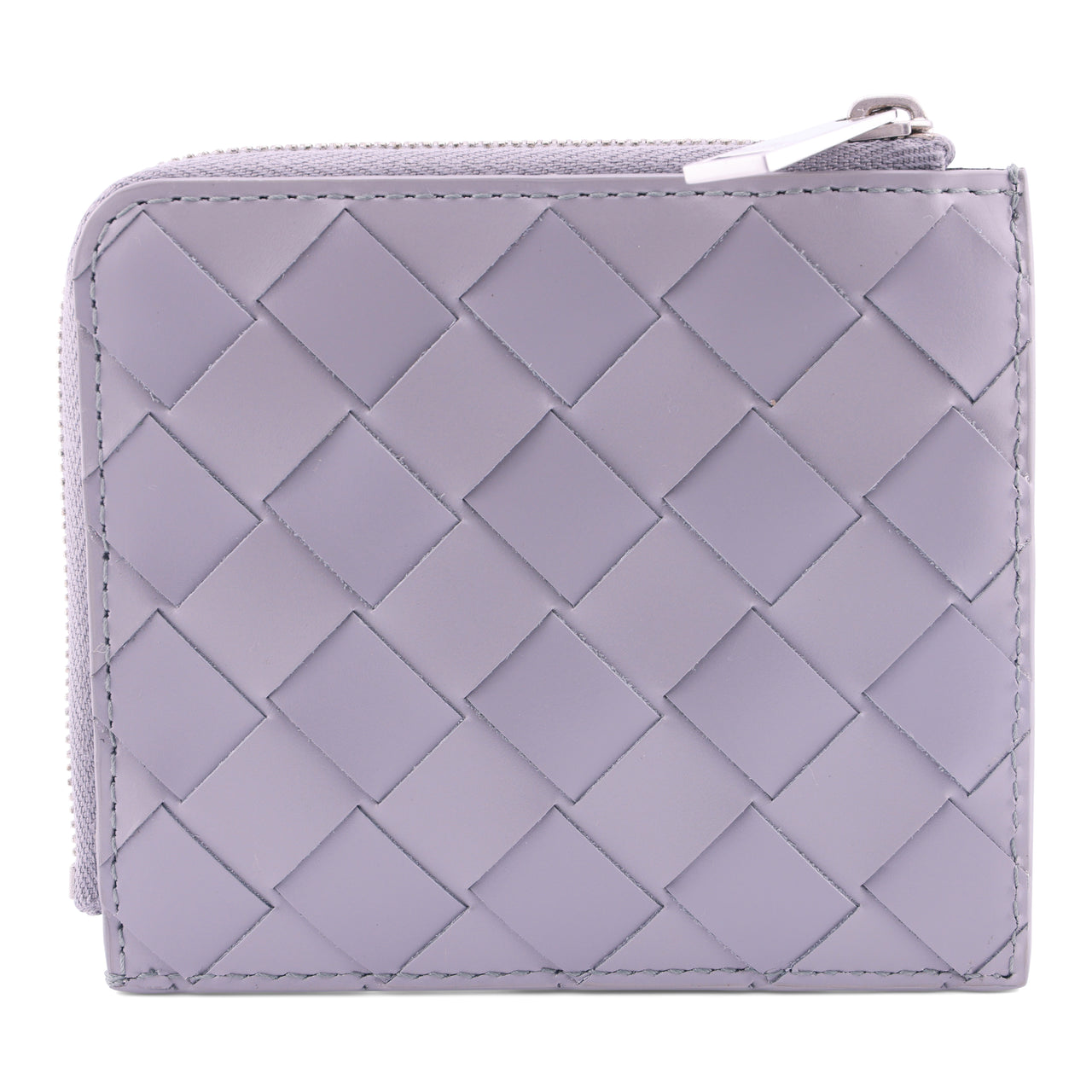 Bottega Veneta Intrecciato Patent Leather Wallet