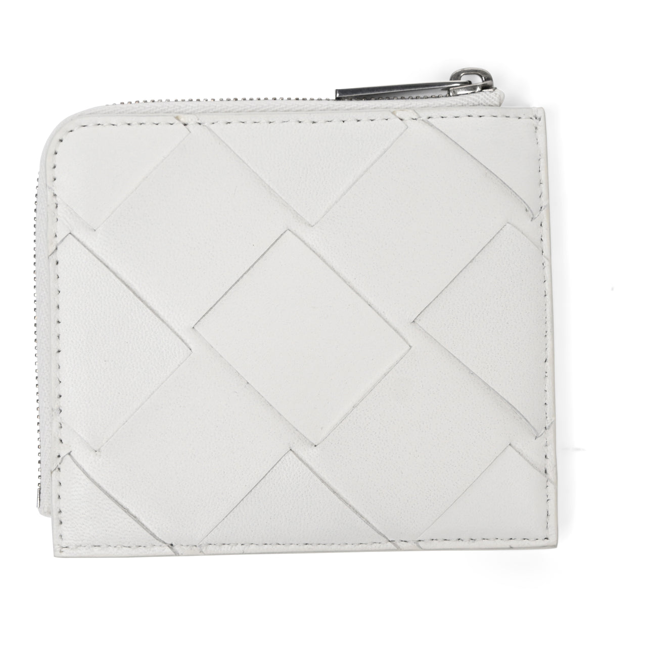 Bottega Veneta Intrecciato Leather Compact Wallet