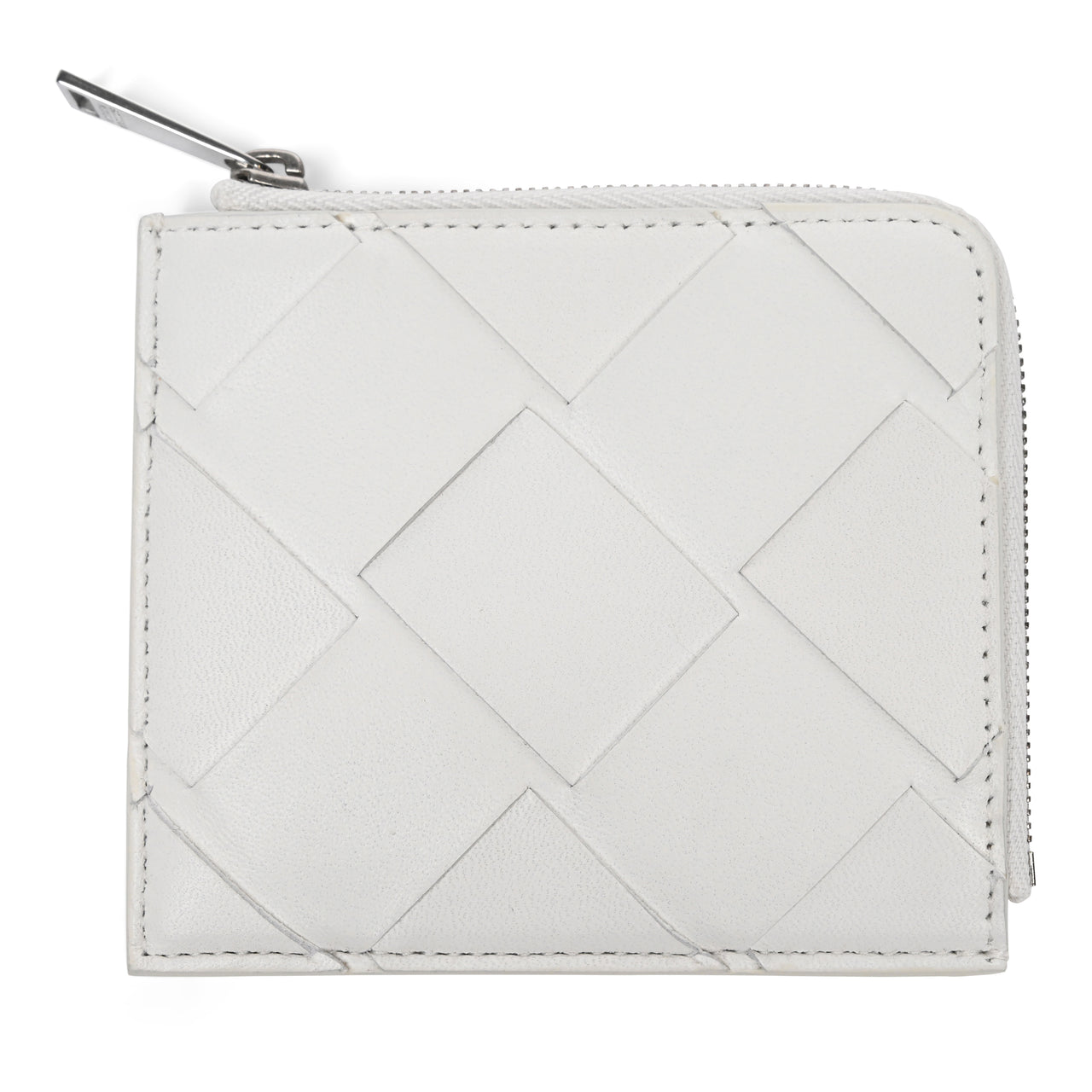 Bottega Veneta Intrecciato Leather Compact Wallet
