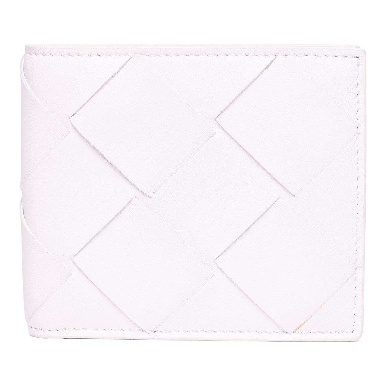 Bottega Veneta Woven Leather Folding Wallet