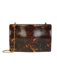 Bottega Veneta Leather Wave Clutch