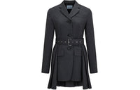 PRADA FW21 Coats Women's Slate Gray