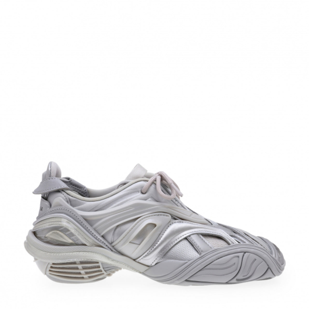Balenciaga Metallic Low-Top Sneakers