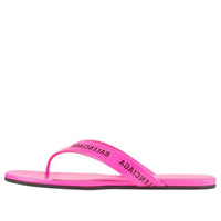 Balenciaga Printed Logo Flip Flops