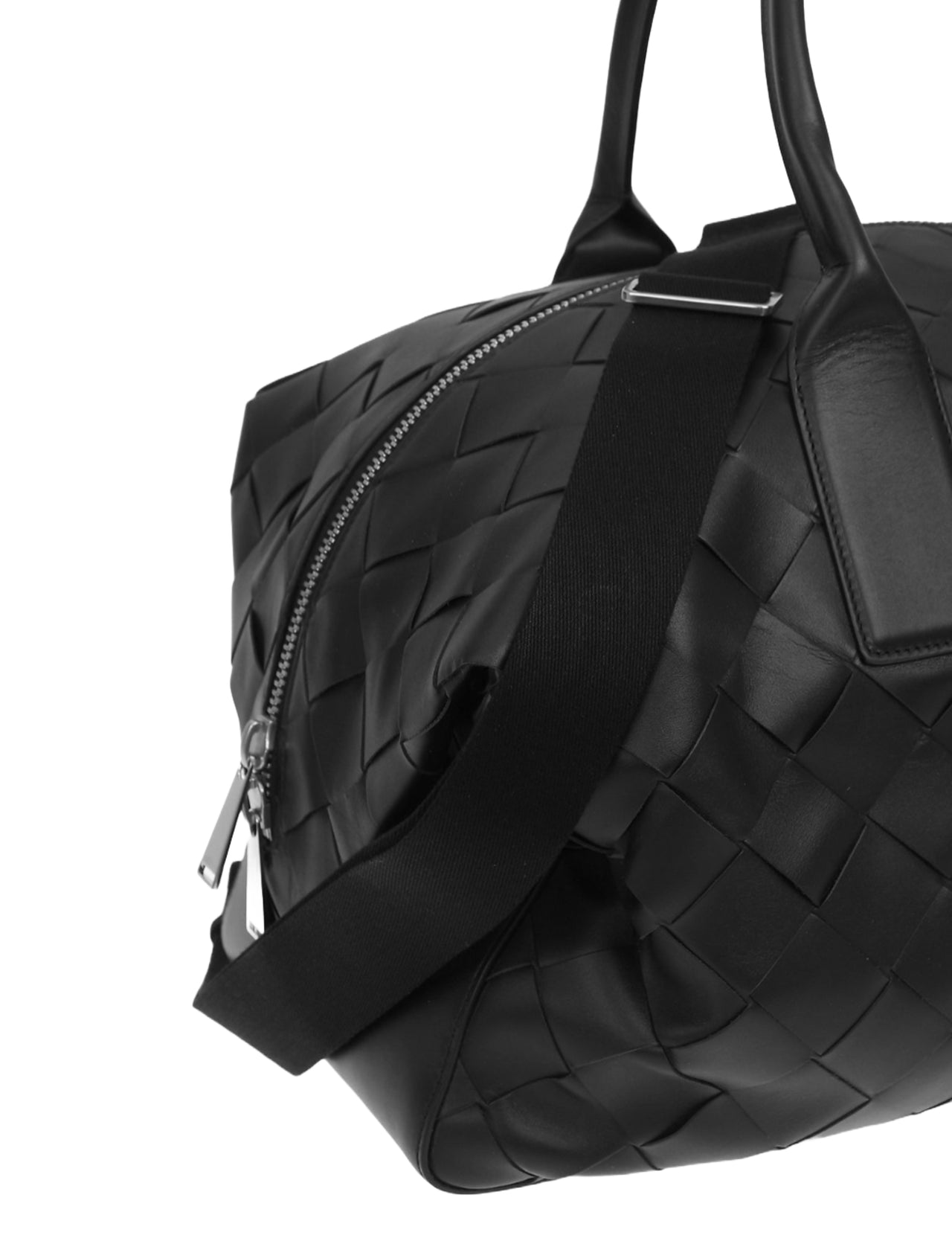 Bottega Veneta Braided Soft Leather Weekender Bag